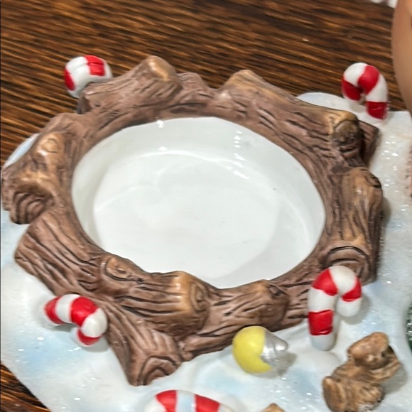 PartyLite Holiday Reindeer Candle Holder with Christmas Tree - Picture 8 of 16